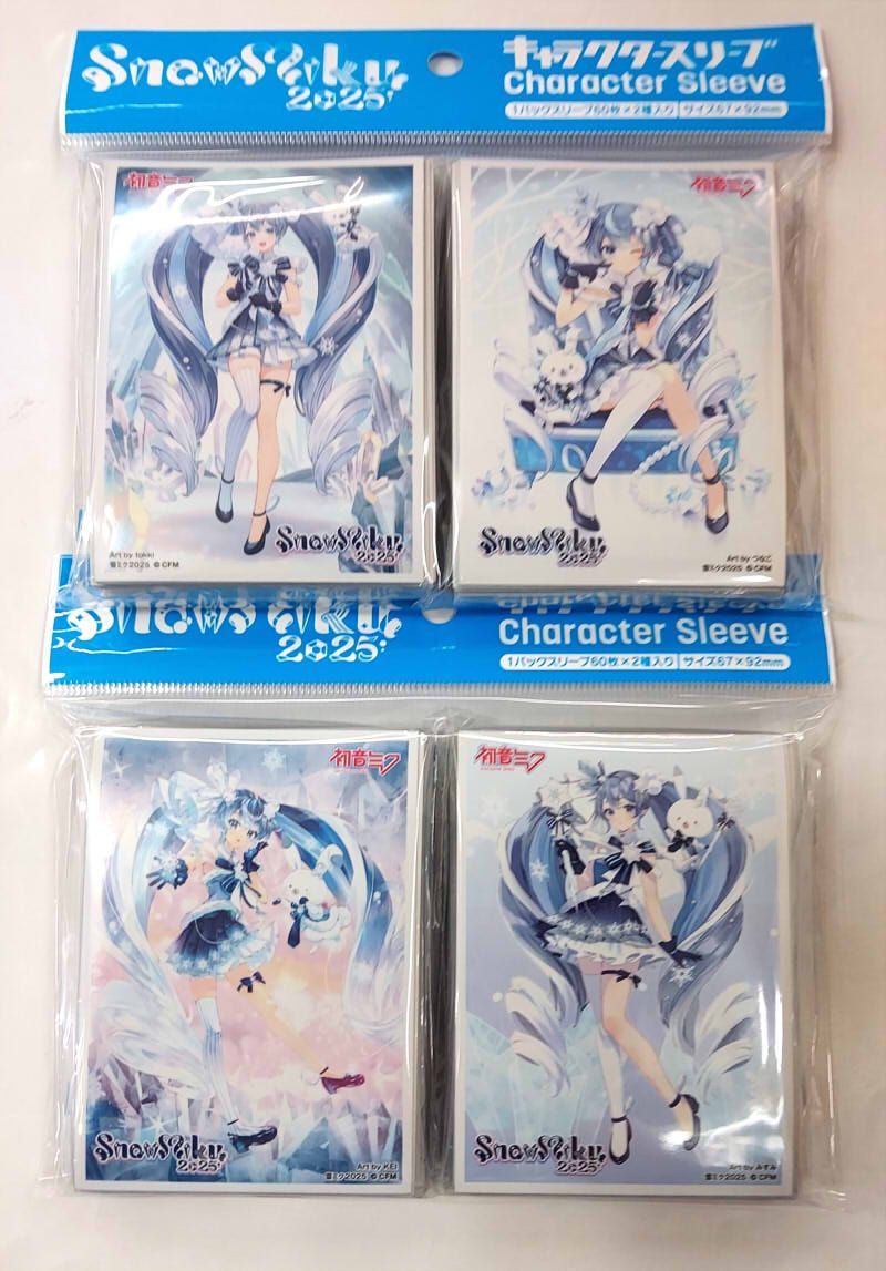 SNOW MIKU 2025 雪ミク2025 スリーブセット 2種 - メルカリ