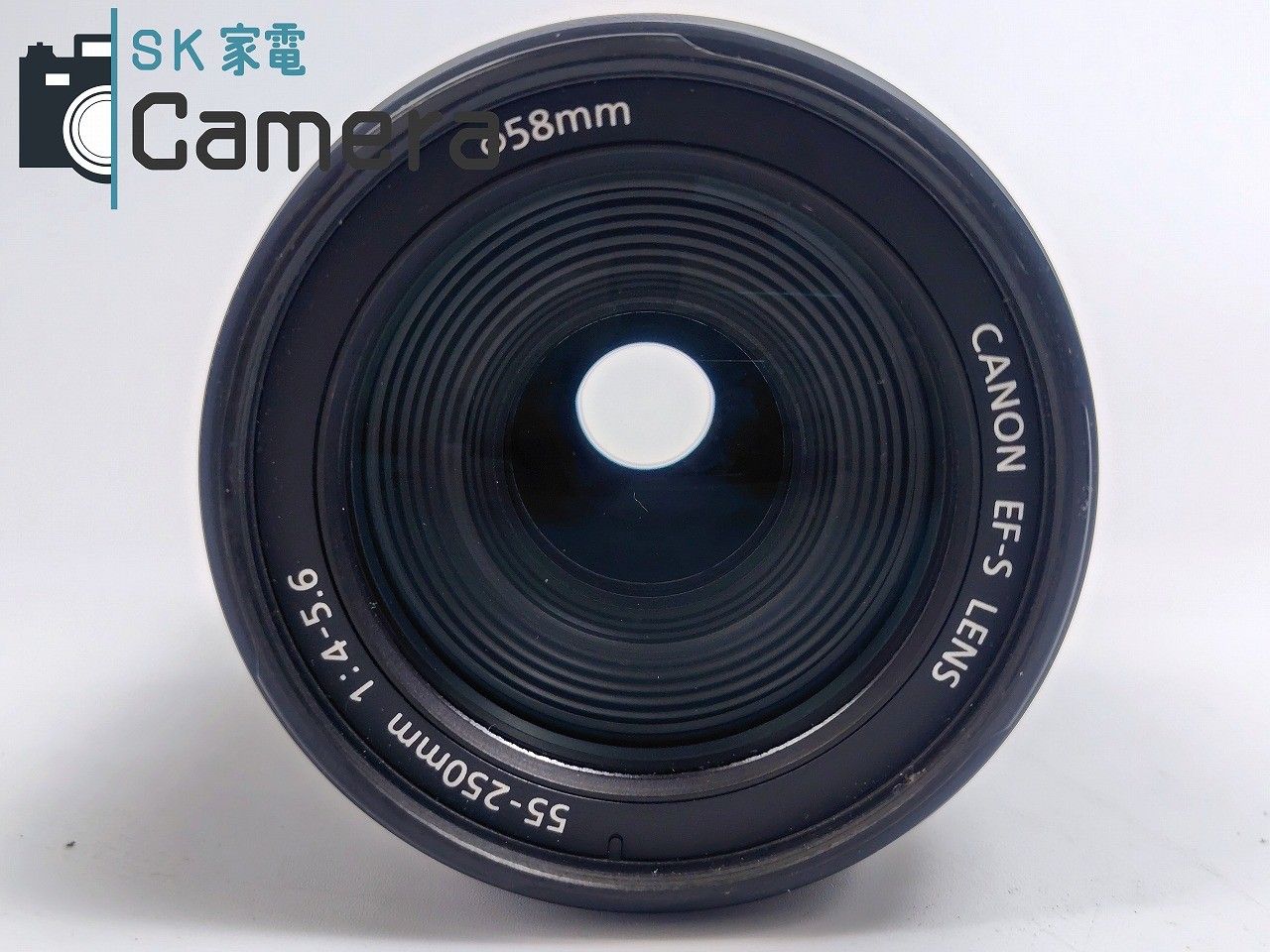 Canon - 【中古】 Canon EF-S 55-250ｍｍ F4-5.6 IS ET-60 フード付 キャノン ジャンク 中古】 Canon EF-S 55-250mm F4-5.6 IS ET-60 フード付