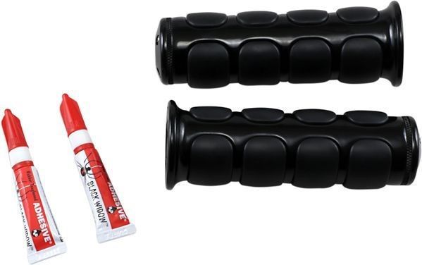 KURYAKYN ISO-GRIPS FOR SPORT BIKES BLACK | 6344