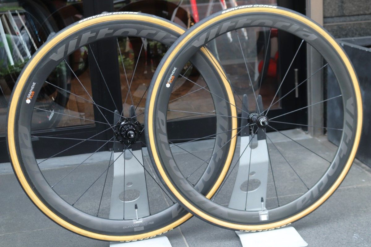 VITTORIA QURANO 46C カーボン クリンチャーホイール前後セット