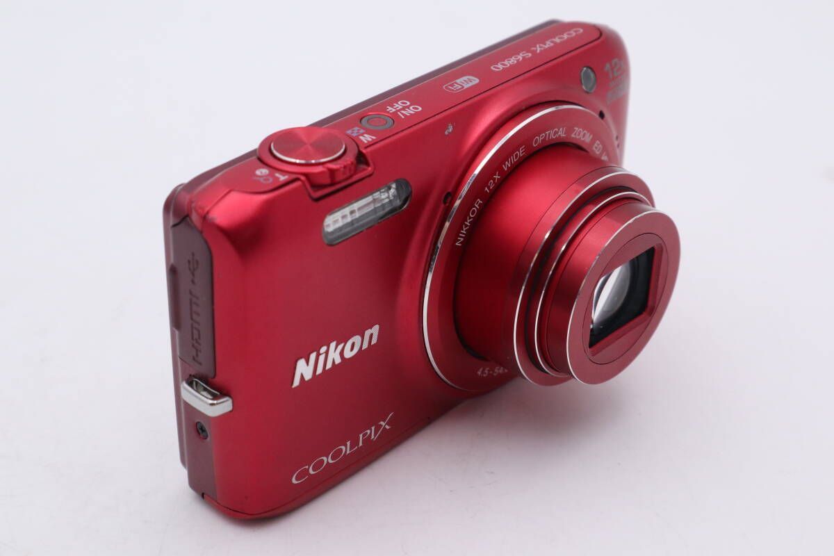  Nikon COOLPIX S 6800 ニコン デジタルカメラ レッド f 10485 コンパクトデジタルカメラ デジタルカメラ