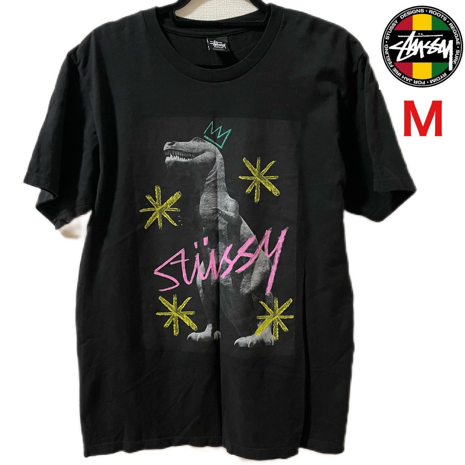 STUSSY 恐竜フォト Tシャツ メキシコ製 - メルカリ