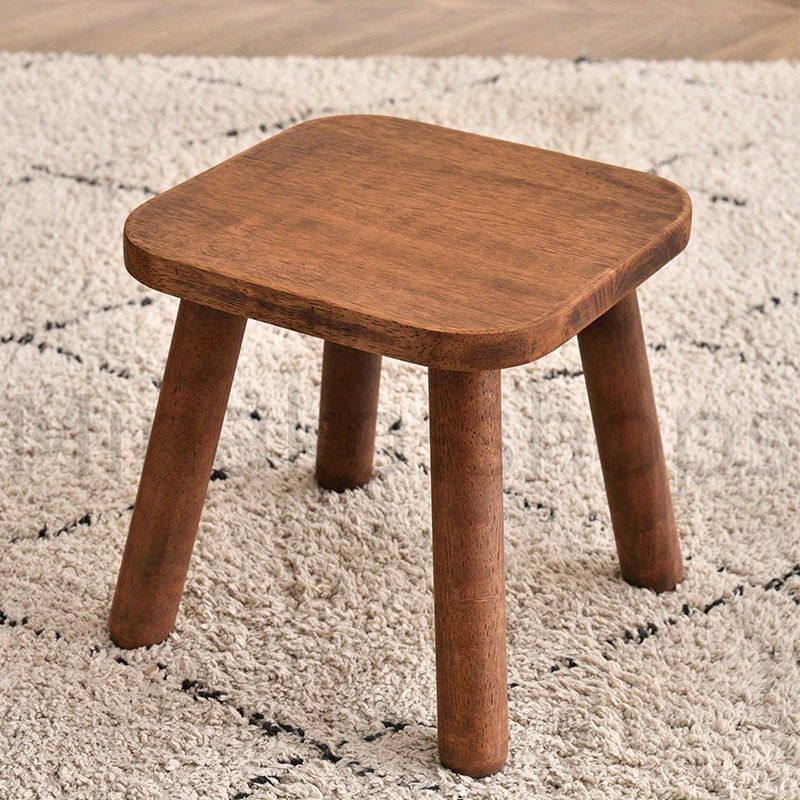 ヴィンテージ☆スツール 楽天市場】丸型ヴィンテージスツール 40×40×40cm キズ防止用脚