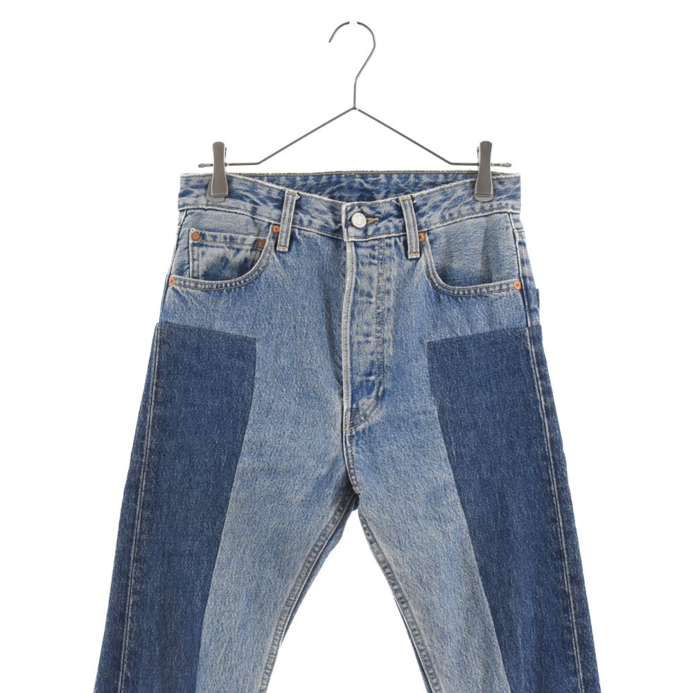 VETEMENTS (ヴェトモン) 19AW ×Levis Slim-Fit Panelled Denim VETEMENTS (ヴェトモン) 19AW ×Levis Slim-Fit Panelled Denim