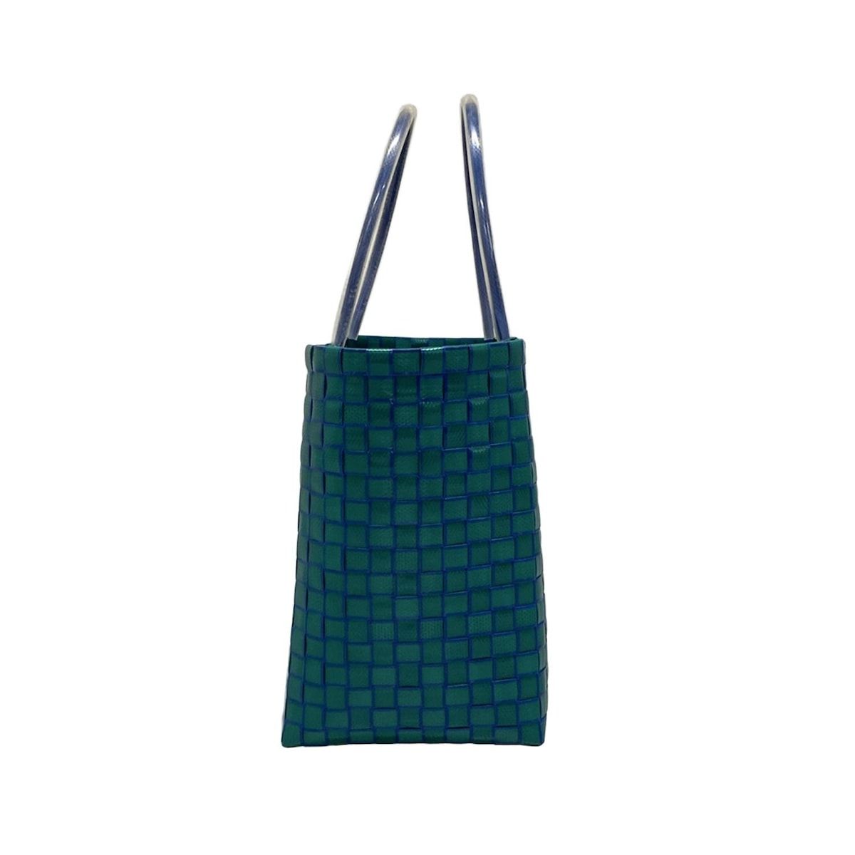 マルニ トートバッグ美品 MARNI MARKET ANIMAL BASKET グリーン