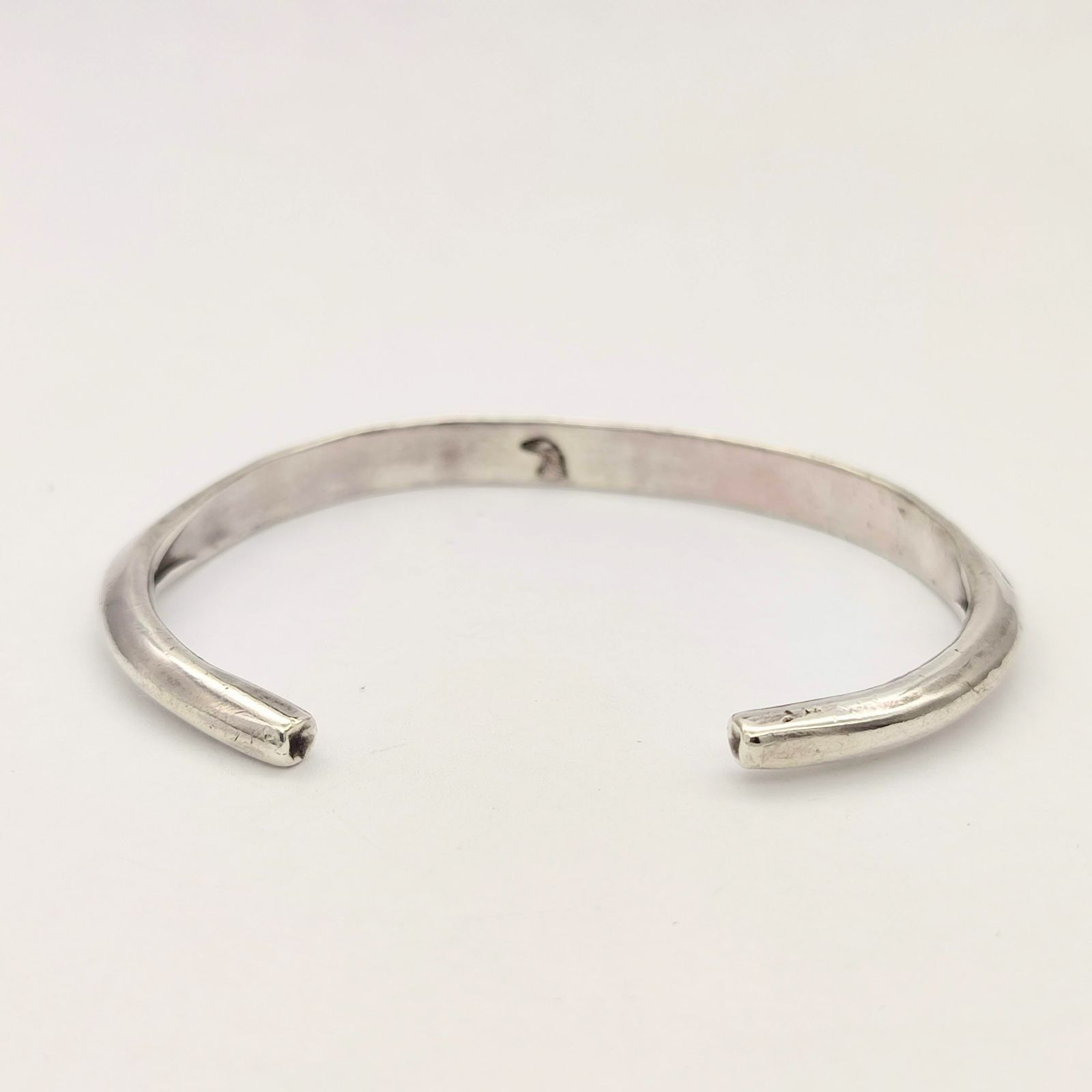 美品】ラリースミス LARRY SMITH THIN TRIANGLE BRACELET LEAF 