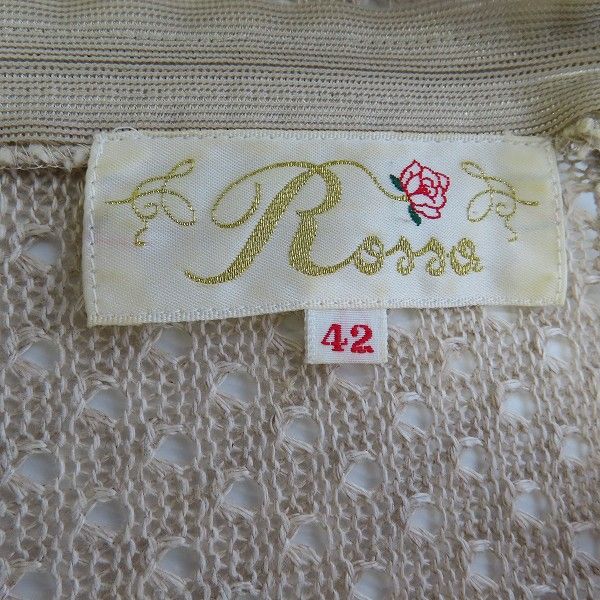 ひ*り様 インポートロッサ inport ross カットソー　　　　　　　　チ anc インポートロッサ import Rossa カットソー 44 ボルドー