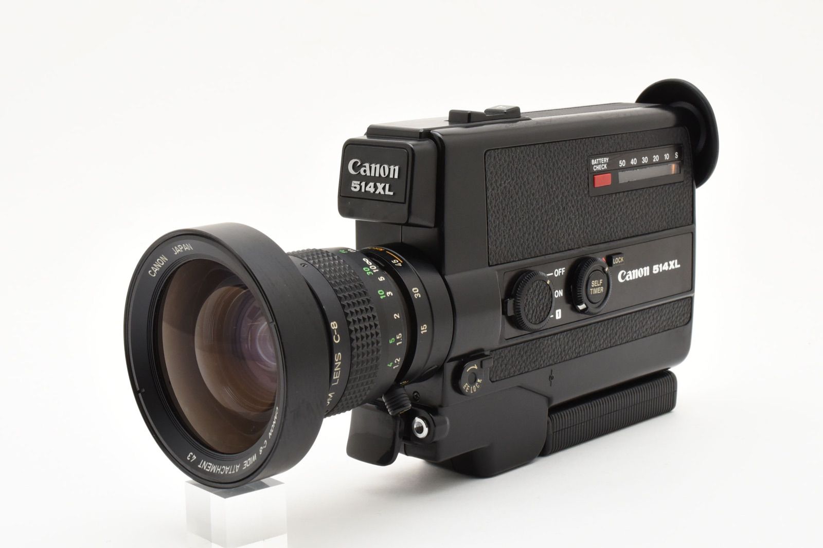 Canon 514XL フィルムカメラ 6-45mm Canon 514XL Super 8 Film Camera