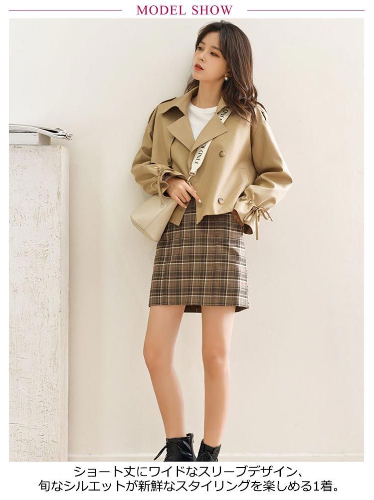 最終値下げ！！3月まで！！美品⭐︎ショート丈Aラインフードコート　ライトカーキ ライトタフタ フーデットショートコート | maison TOMORROWLAND