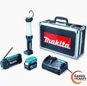 ▽ ♥ 防災用コンボキット CK1008 充電式LEDライトML104 充電式ラジオMR052 USBアダプタ バッテリ 充電器 アルミケース