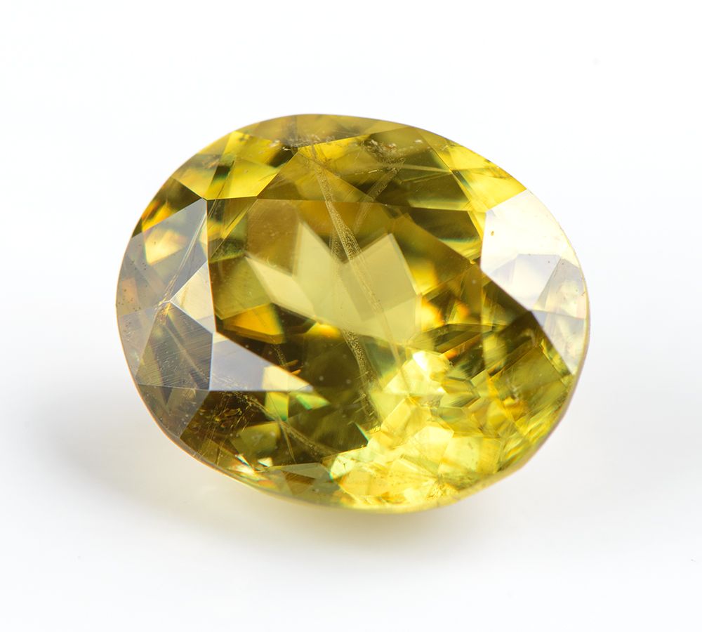 天然石　ルース　スフェーン スフェーン 2.176 ルース スフェーン 宝石 ルース 2．00CT宝石