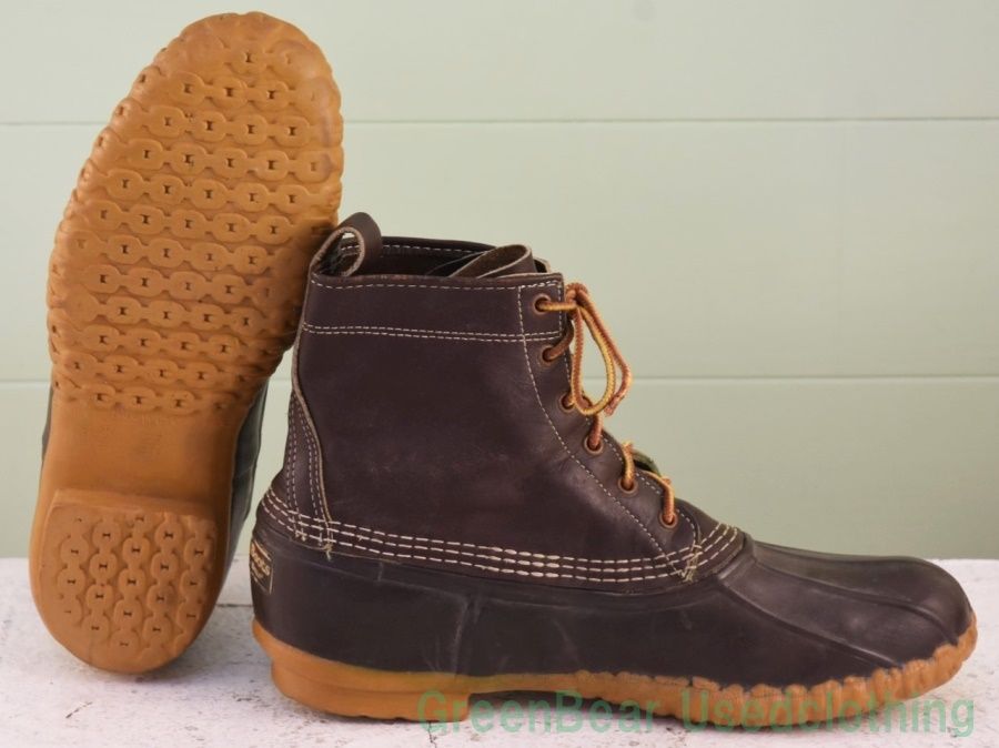  Y 049 L Bean ビンテージ ビーンブーツ 茶 メンズ 12 M 30 cm その他 靴