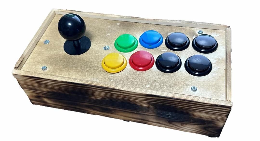 テイッシュBOX PC対応木製アケコン - メルカリ