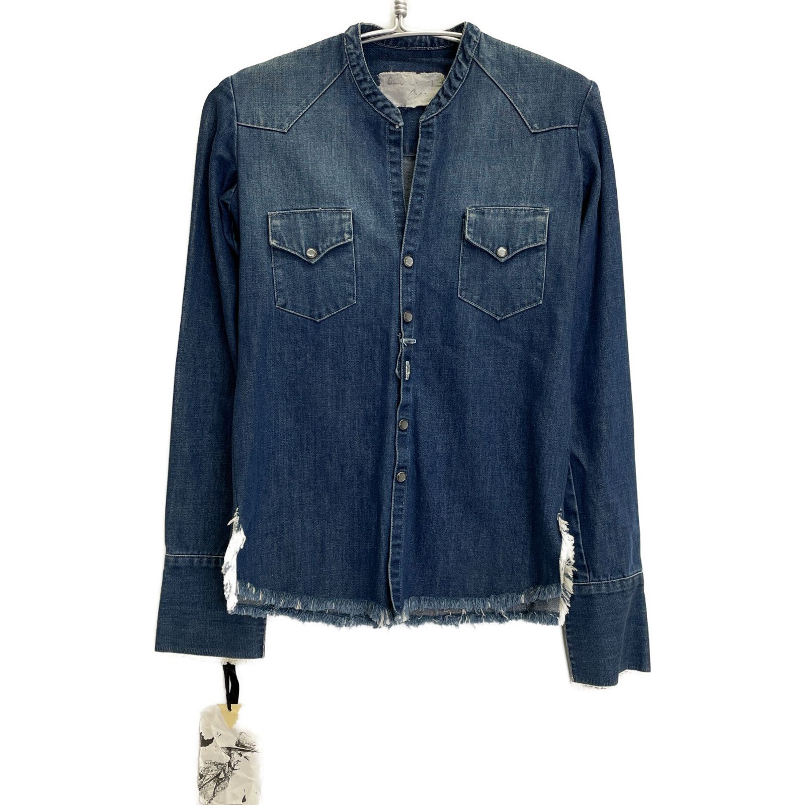 【売り切りセール】 GREG LAUREN デニムカラーネルシャツ 売り切りセール】 GREG LAUREN デニムカラーネルシャツ Greg