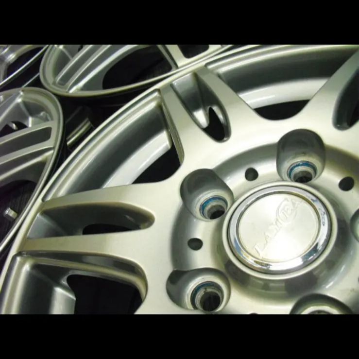 F-0769) 送料無料 中古 LAYCEA 15インチ アルミホイール 4本 70.80  