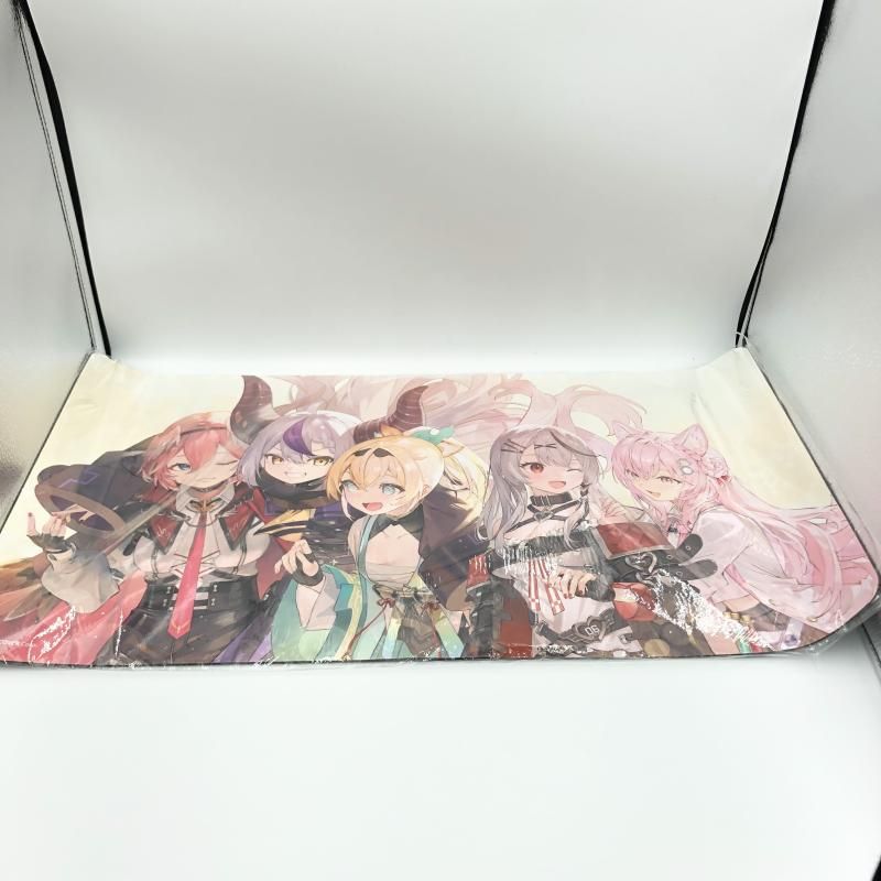 ホロライブ 秘密結社holoX3周年記念ラバーマット ホロライブ所属音楽