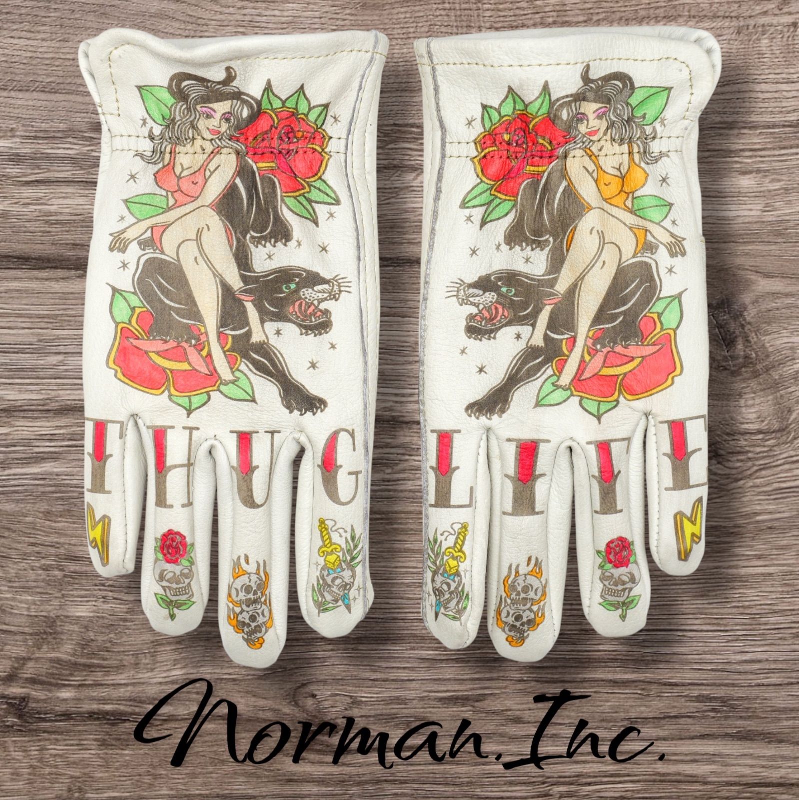 煙管筒 竹細工 相良刺繍 コレクション × レザー がま口巾着 骨董 煙草