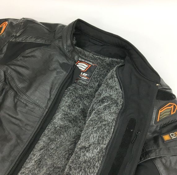 HYOD ボアライナー付き レザージャケット ライダース 革ジャン 冬物 
