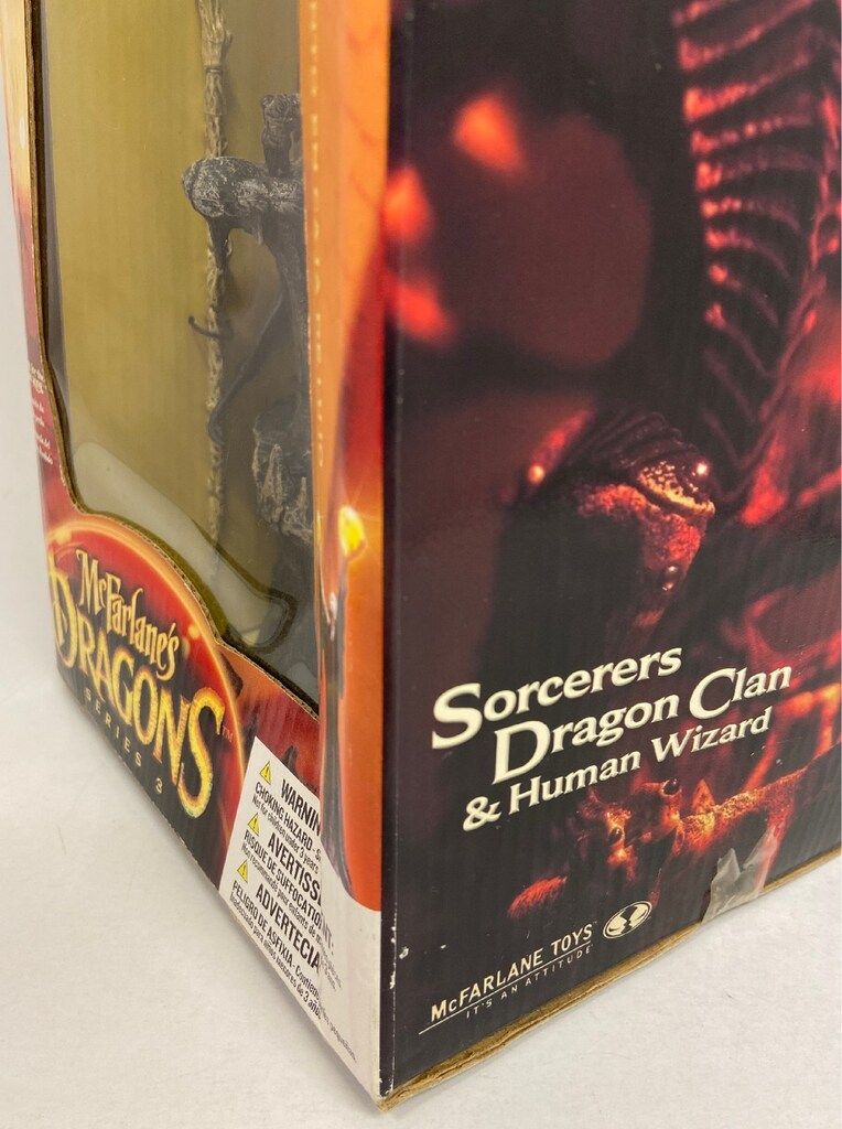 McFARLANE TOYS SERIES 3 / QUEST FOR THE LOST KING SORCERERS DRAGON 