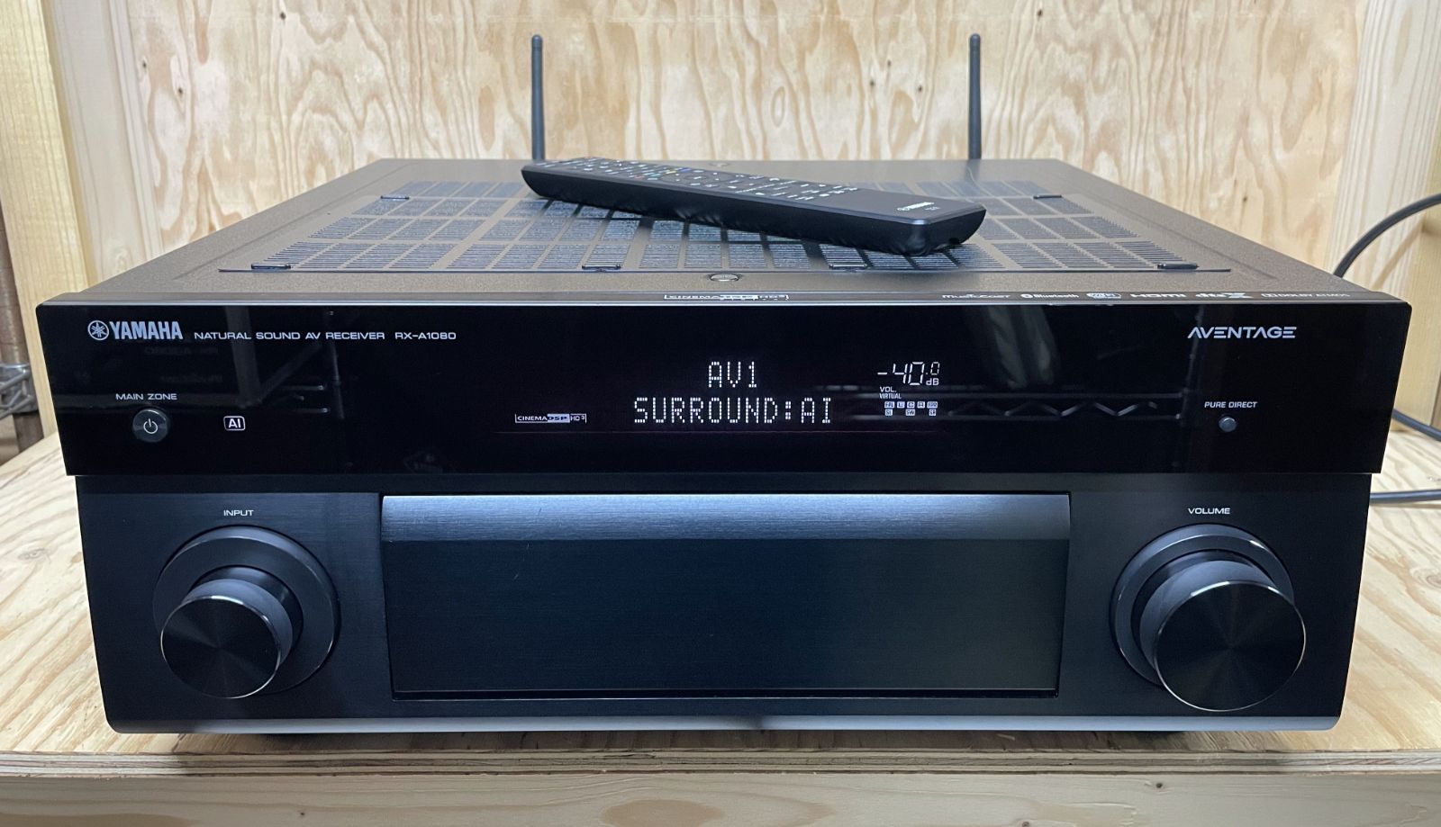 YAMAHA ヤマハ 7.1AVアンプ RX-A1080 AVレシーバー Bluetooth ネットラジオ対応