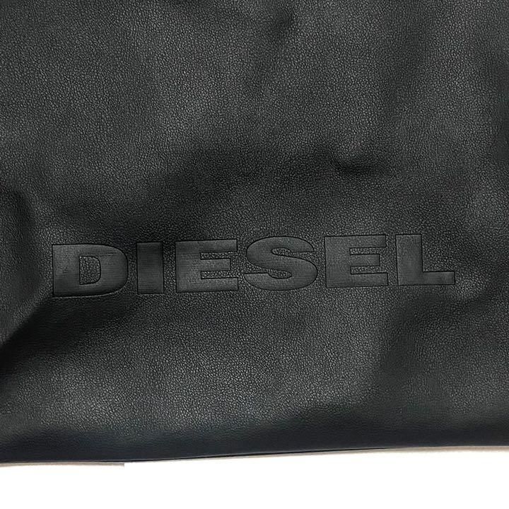 DIESEL ディーゼル クラッチバッグ 折り畳みタイプ 黒 未使用美品 