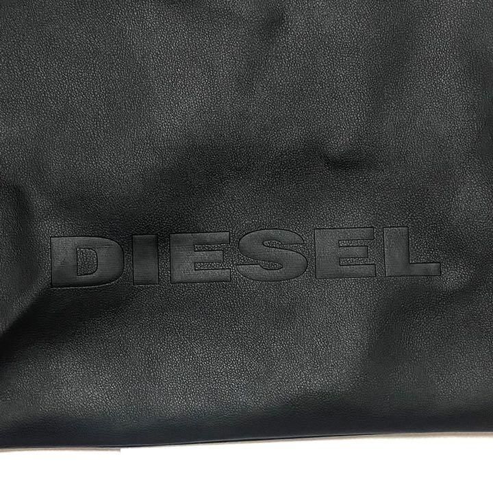 DIESEL ディーゼル クラッチバッグ 折り畳みタイプ 黒 未使用美品