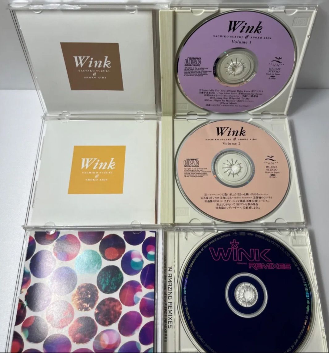 WINK アルバムセット　新品未開封 2025年最新】Yahoo!オークション -winkの中古品・新品・未使用品一覧