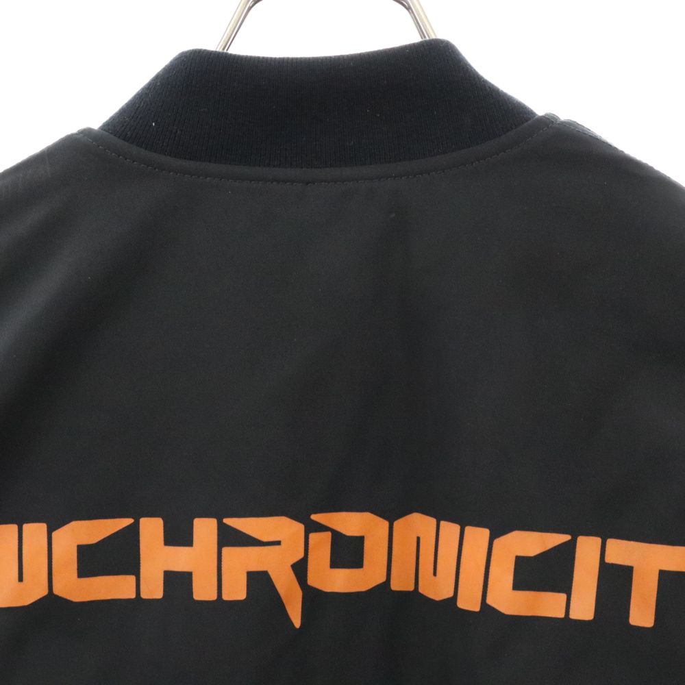 RAF SIMONS (ラフシモンズ) 21AW Synchronicity Bomber Jacket シンクロニシティ ジップアップボンバー  ジャケット ブラック 212-M621A - メルカリ