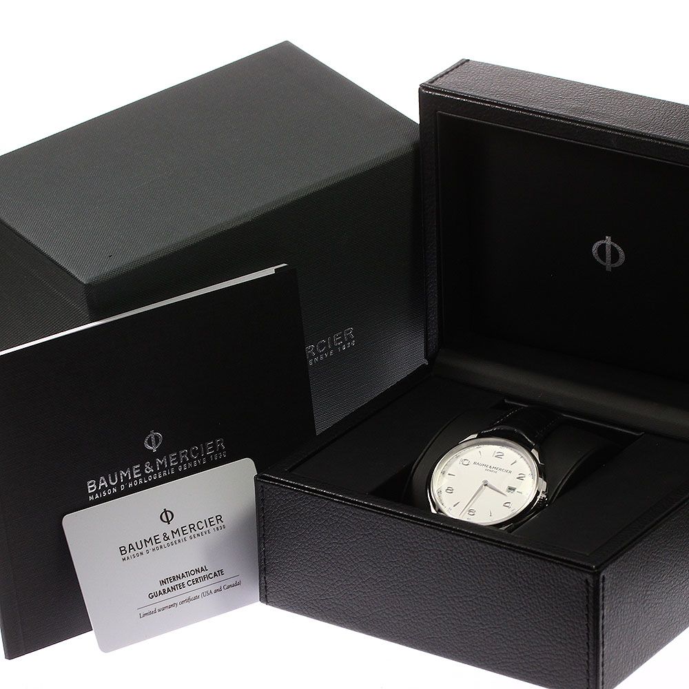 ボーム＆メルシェ Baume & Mercier MOA10419/65846 クリフトン デイト