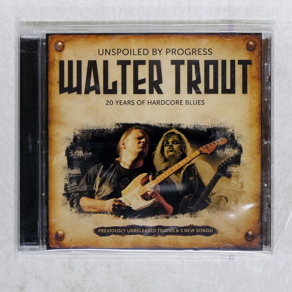 輸入盤 WALTER TROUT/UNSPOILED BY PROGRESS (20 YEARS OF