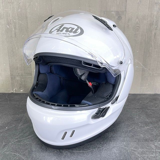 ARAI XD ヘルメット フルフェイス 【中古】アライ 57.58cm ホワイト バイク用品 /58345 - メルカリ