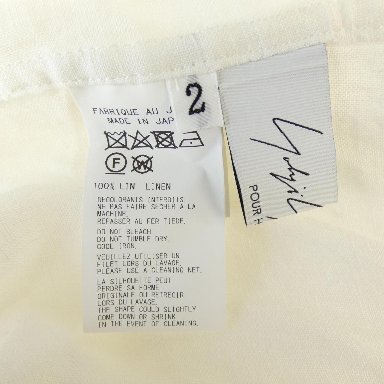 ヨウジヤマモトプールオム YOHJI