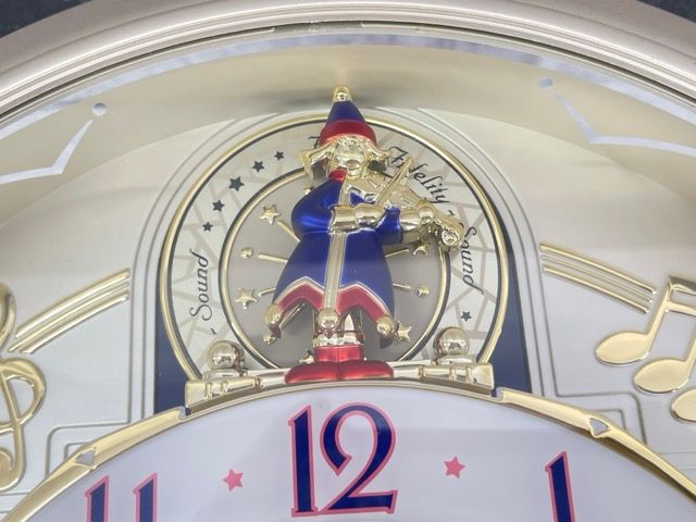 【未使用】SEIKO 電波時計 ウェーブシンフォニー RE555S からくり時計 SEIKO ウェーブシンフォニー 電波時計 からくり時計 RE555S