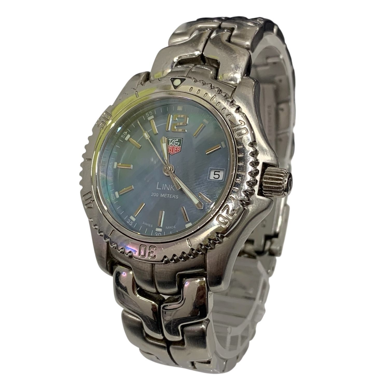【美品】タグホイヤー WJ1316 ブルーシェル　TAG HEUER 美品】タグホイヤー WJ1316 ブルーシェル TAG HEUER - メルカリ