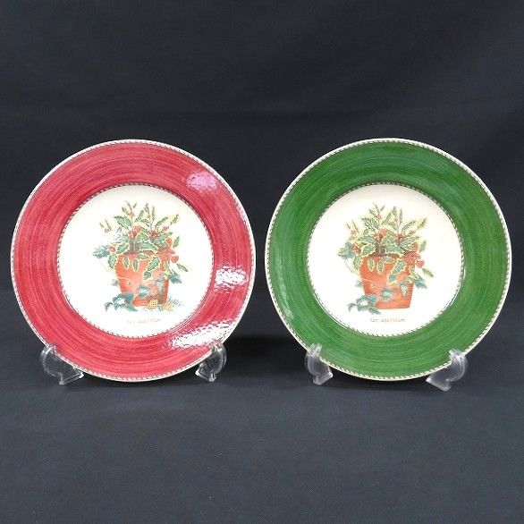 anv ウェッジウッド WEDGWOOD サラズガーデン SARAH S GARGEN プレート 皿 2枚セット 洋食器 同梱不可 864921