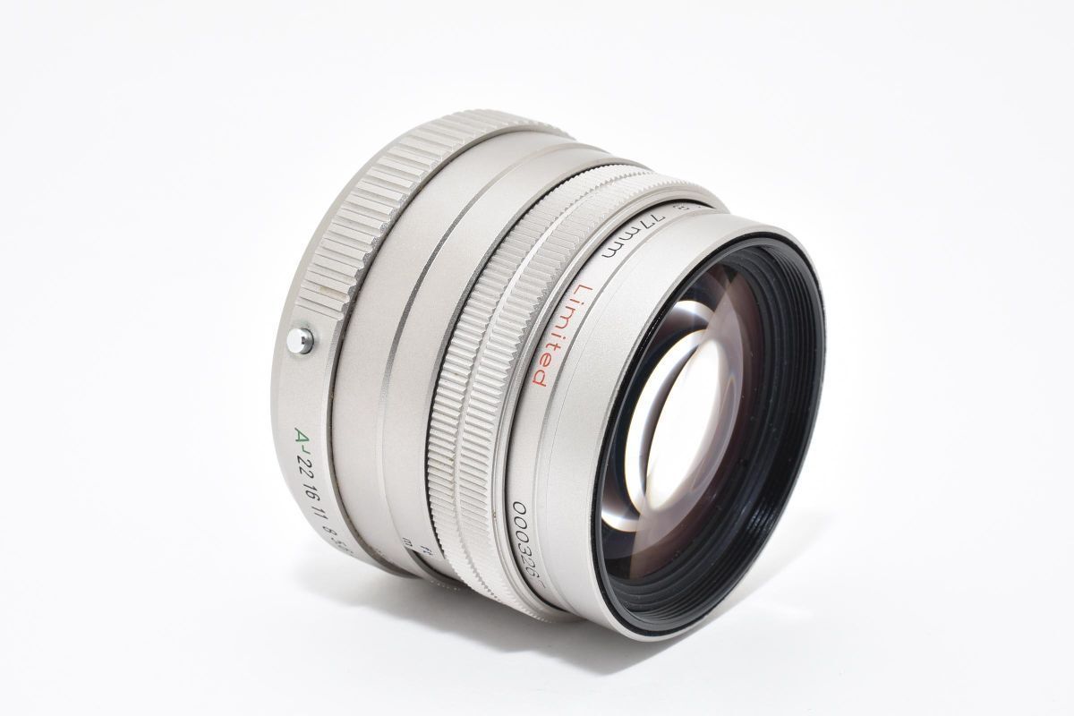 外観美品 PENTAX SMC PENTAX-FA 77mm F1.8 Limited AYM4750#220