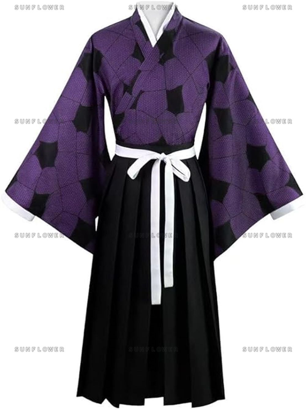 鬼滅の刃上弦の一 継国厳勝黒死牟cos服 M 鬼滅の刃 黒死牟 こくしぼう コスプレ 上弦の壱 継国巌勝 つぎ