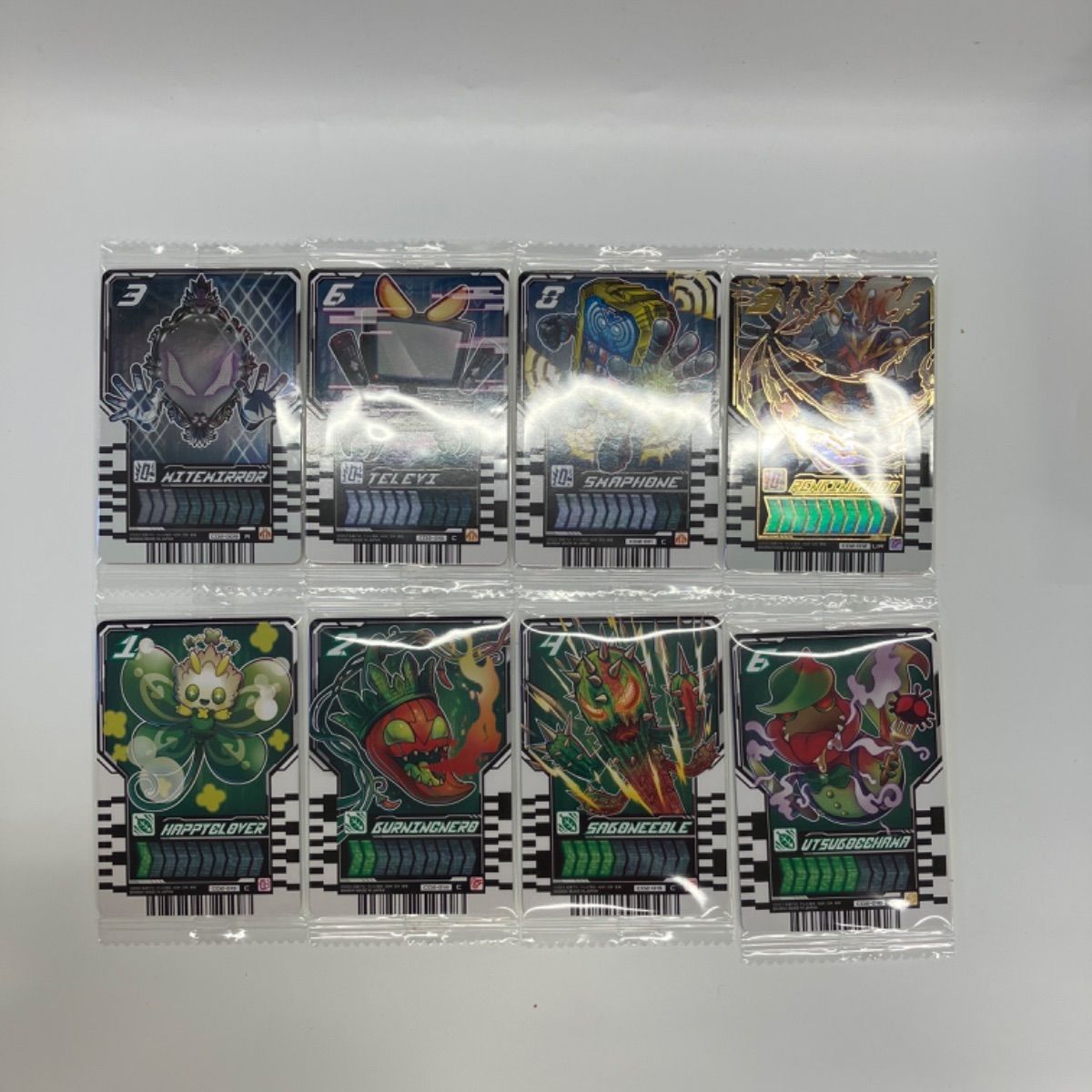 仮面ライダーガッチャード ライドケミートレカウエハース02 全21種 