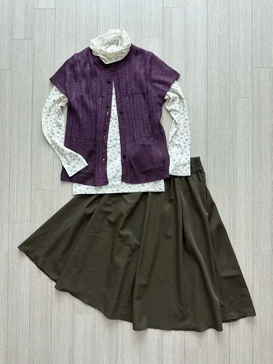 日本ヴィンテージ ヒッピー すずこ 森ガール はぐみ レイヤード コーディネートセット