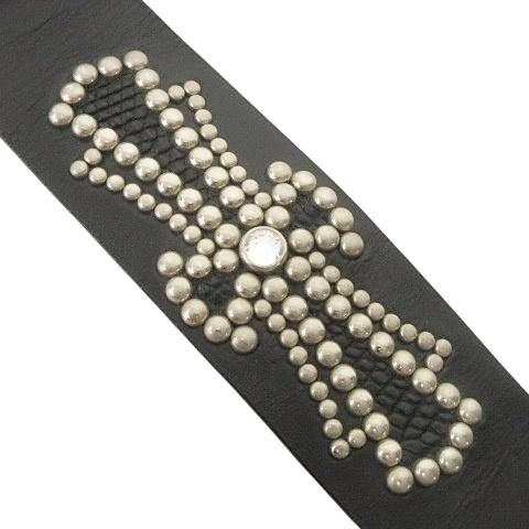 Bill Wall Leather skull beadブレスレット BWL Skull Vintage Bracelet - Bill Wall Leather Inc.