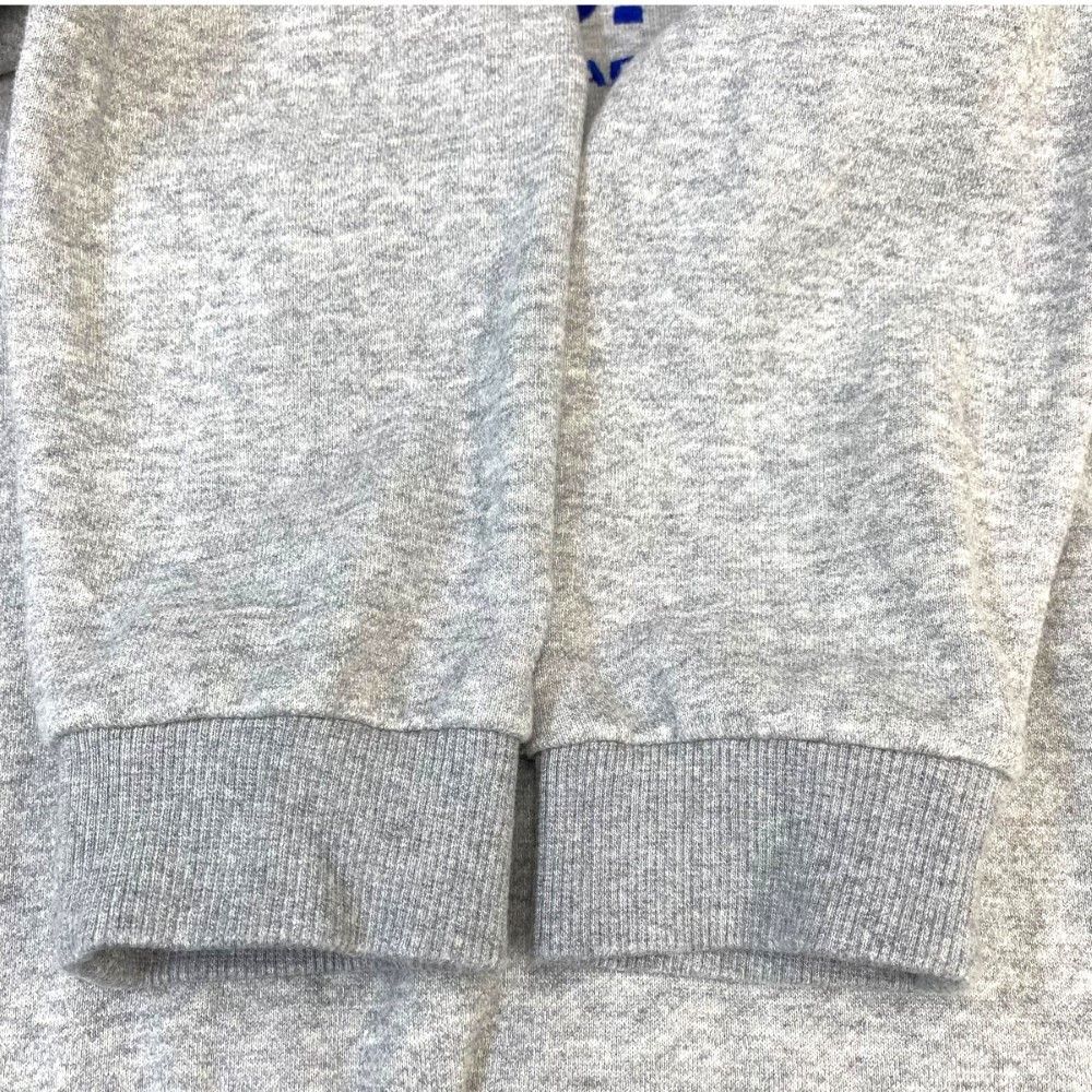 A.P.C. ロゴ刺繍デザイン スウェットトレーナー Uサイズ グレー