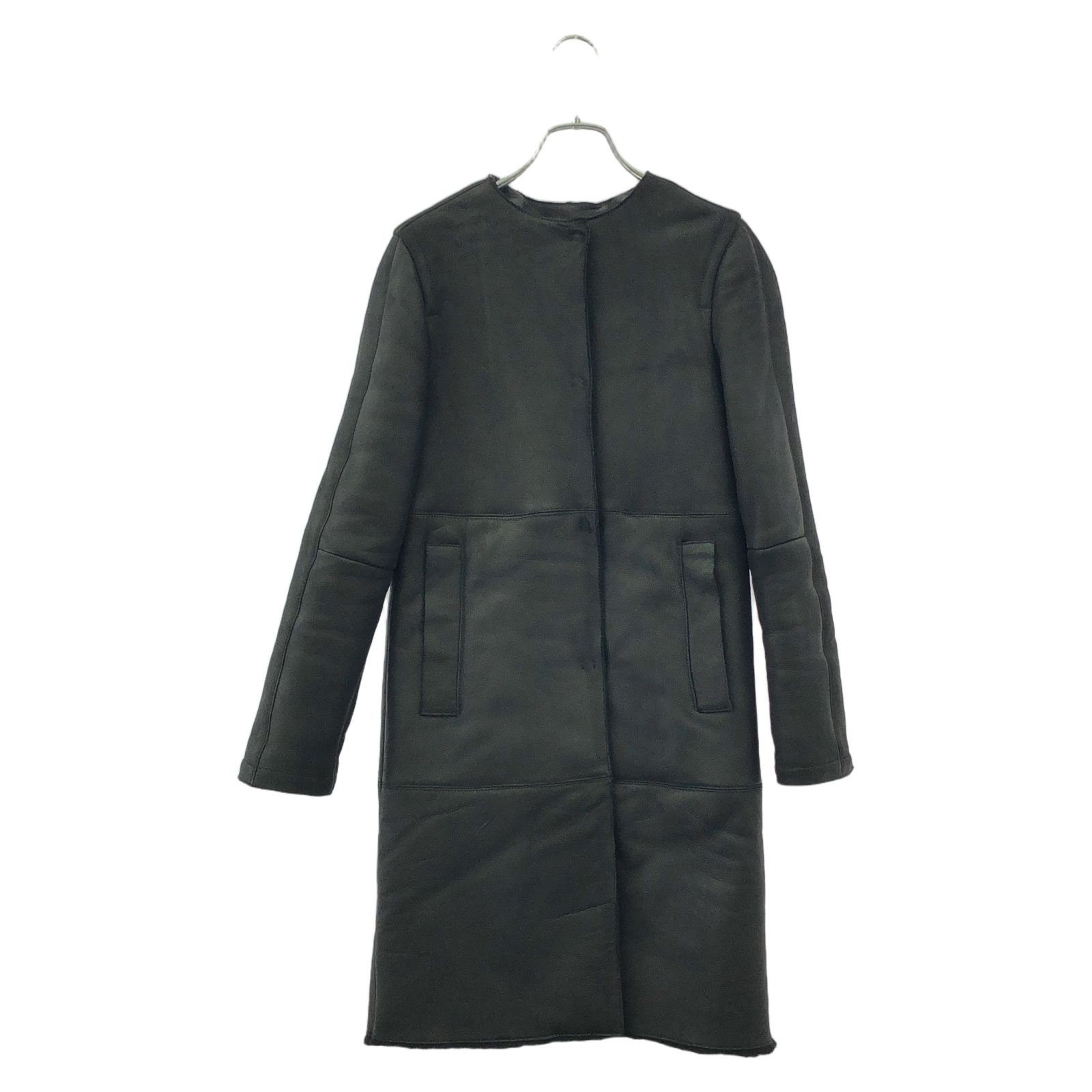 JIL SANDER NAVY ジルサンダーネイビー ムートンコート その他コート