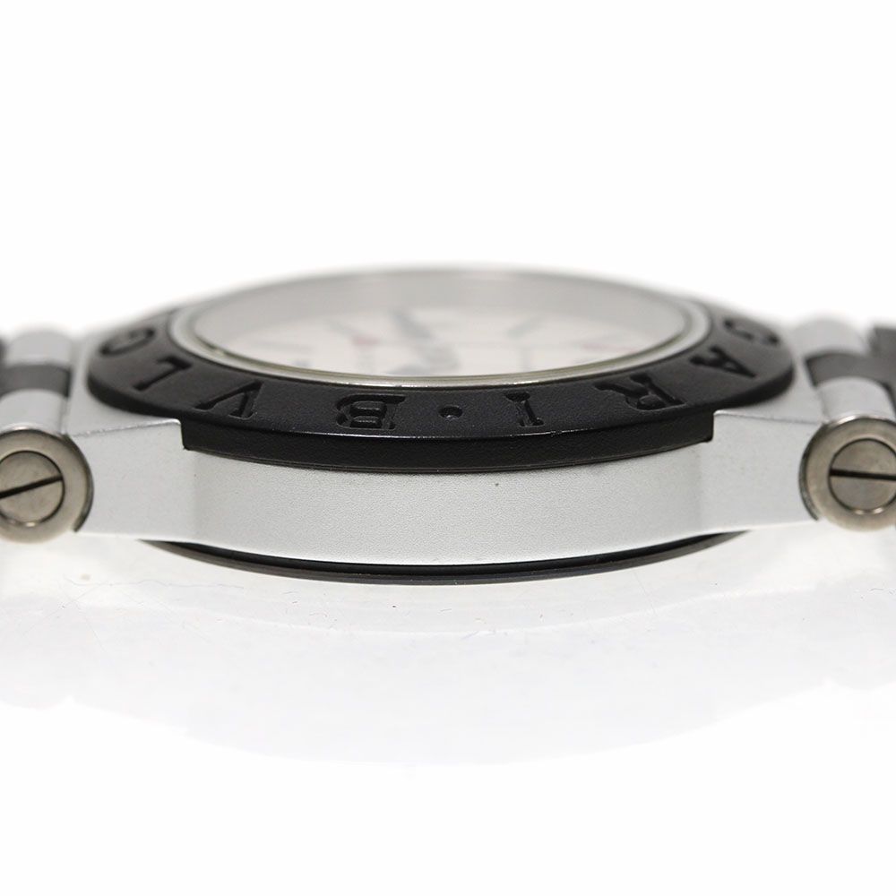 ブルガリ BVLGARI AL32TA アルミニウム デイト クォーツ