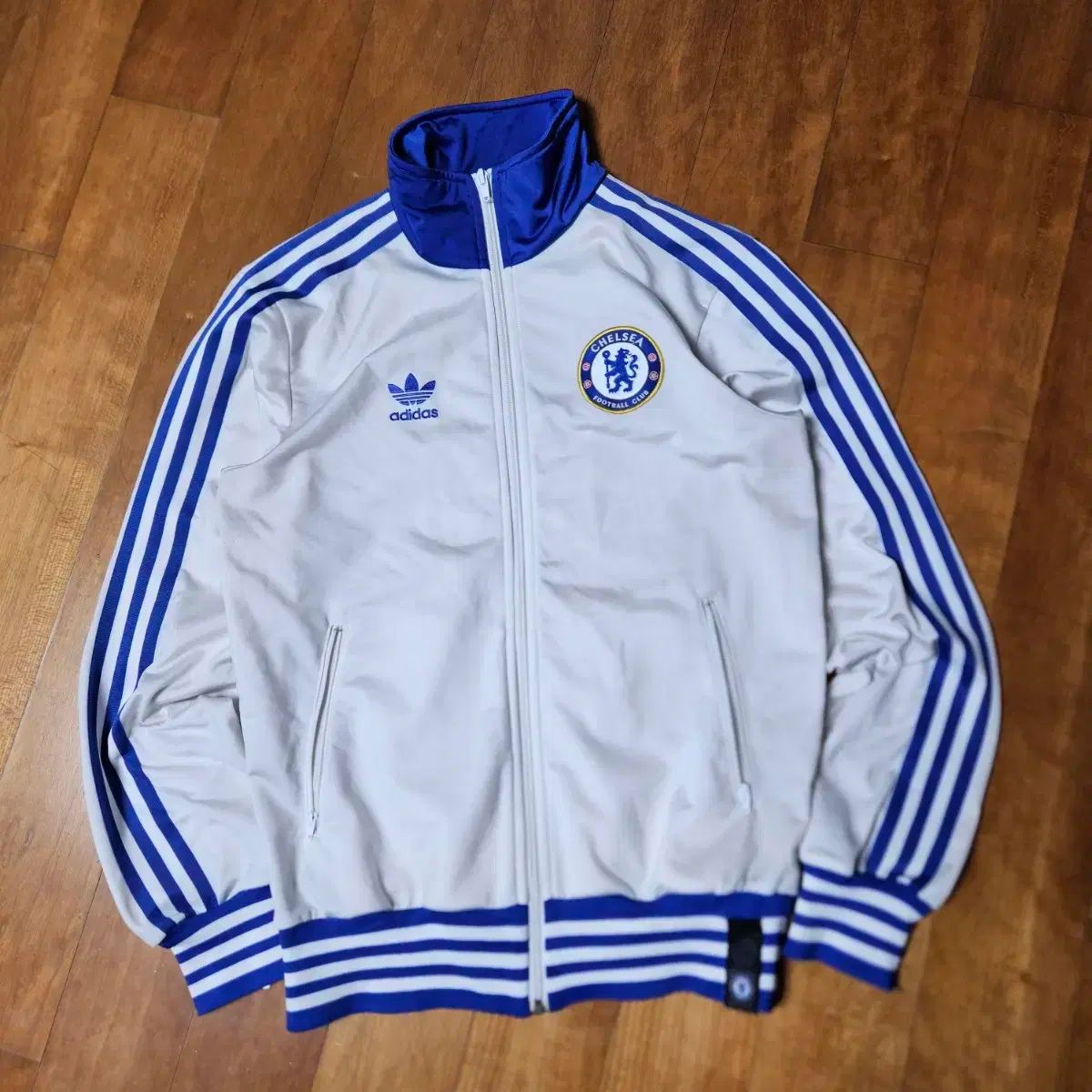 スーパー Adidas adidas アディダス チェルシー フレイムロゴ ジャージ トラックトップス S