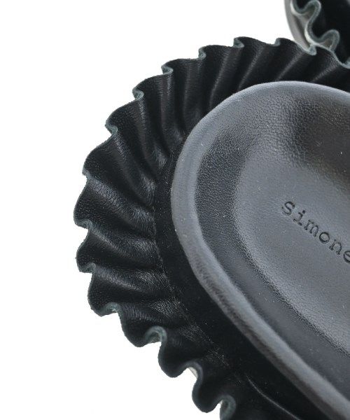 Simone Rocha サンダル EU38(24.5cm位) 黒 【古着】【中古】（Simone  