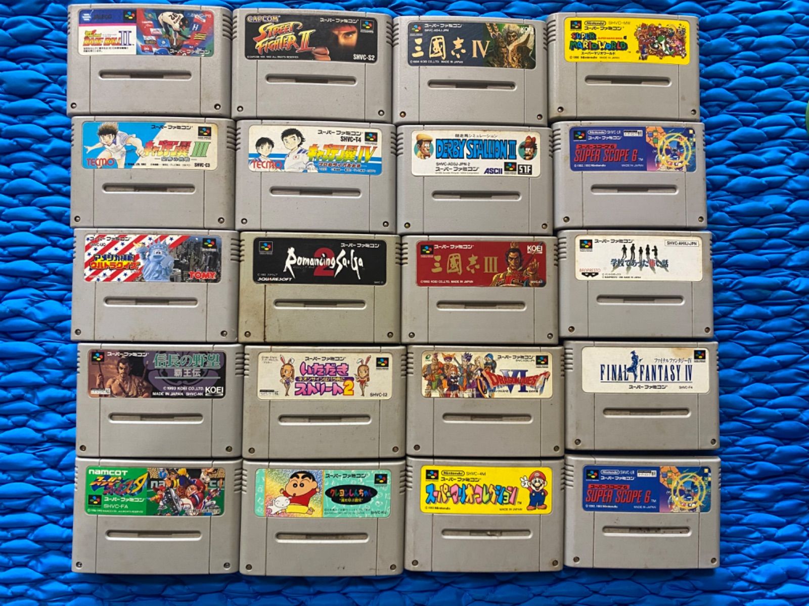 スーパーファミコン ソフト20本セット ① - メルカリ