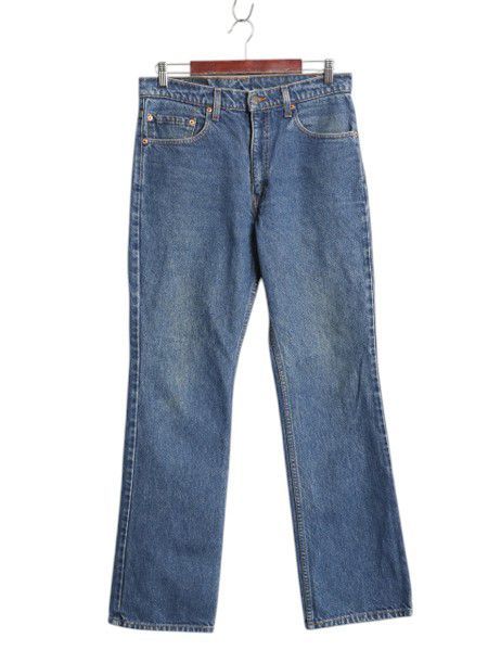 90s リーバイス 517 フ デニム パンツ 実寸 32 31 | 古着 ジーンズ ジーパン ブーツカット 赤タブ アタリ 5ポケット Gパン 青