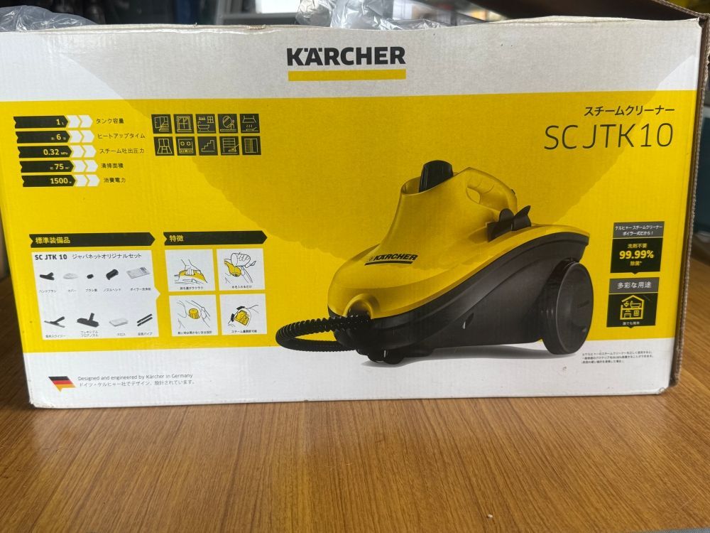 (未使用･未開封品)　ケルヒャー スチームクリーナー SCJTK10 1.512-191.0 6k88evb ケルヒャー スチームクリーナー SCJTK10 訳有未使用品 未使用