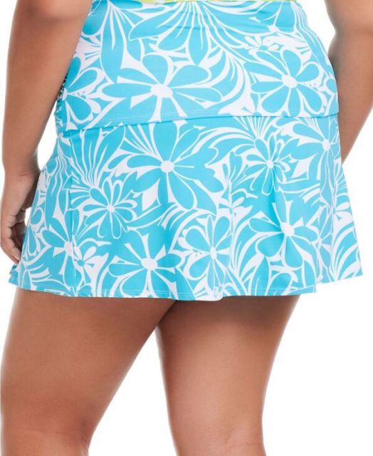 【高品質低価格】 送料無料 ブルーロッドビーティー レディース スカート ボトムス Plus Size Sock It To Me High-Waist Skirted Bottom Multi 【送料無料】+【高品質】!