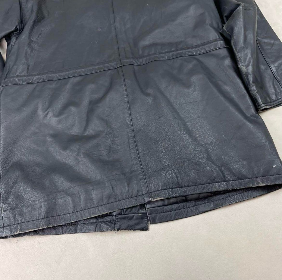 美品 STRATHCONAR カウレザージャケット キルティング XL 美品 STRATHCONAR カウレザージャケット キルティング XL